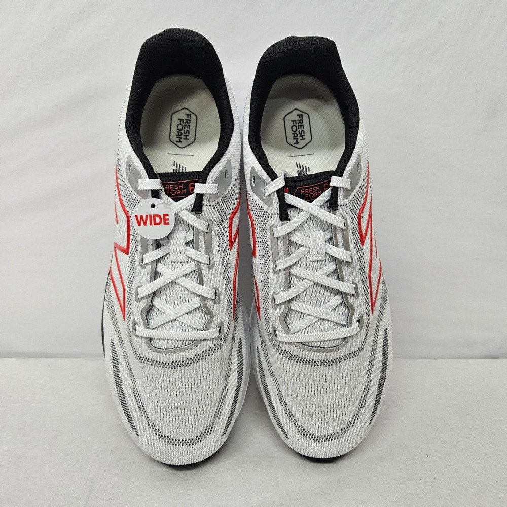 New Balance Fresh Foam 680 V8 Running Shoe M680RW8 White Mens Sz 10.5 XWide - Picture 5 of 10